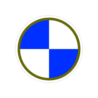 IV Corps (U.S. Army) REVERSE PRINT Transparent Die-Cut STICKER - The Sticker Space