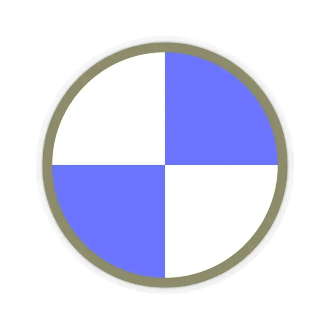 IV Corps (U.S. Army) STICKER Vinyl Kiss-Cut Decal 2 Inch Transparent - The Sticker Space