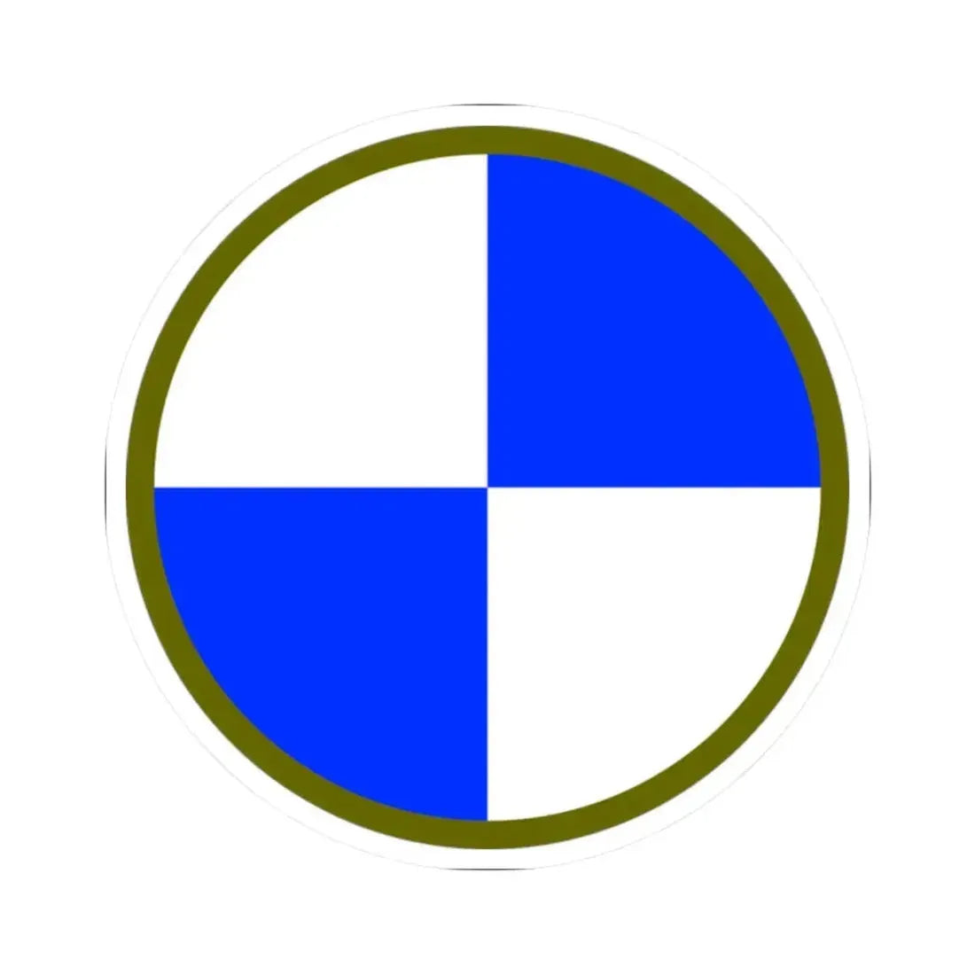 IV Corps (U.S. Army) STICKER Vinyl Kiss-Cut Decal 2 Inch White - The Sticker Space