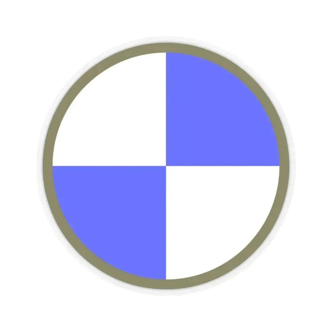 IV Corps (U.S. Army) STICKER Vinyl Kiss-Cut Decal 3 Inch Transparent - The Sticker Space