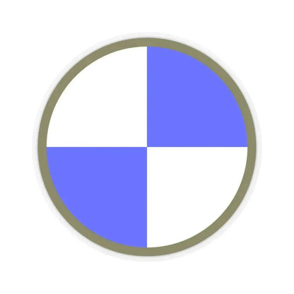 IV Corps (U.S. Army) STICKER Vinyl Kiss-Cut Decal 3 Inch Transparent - The Sticker Space