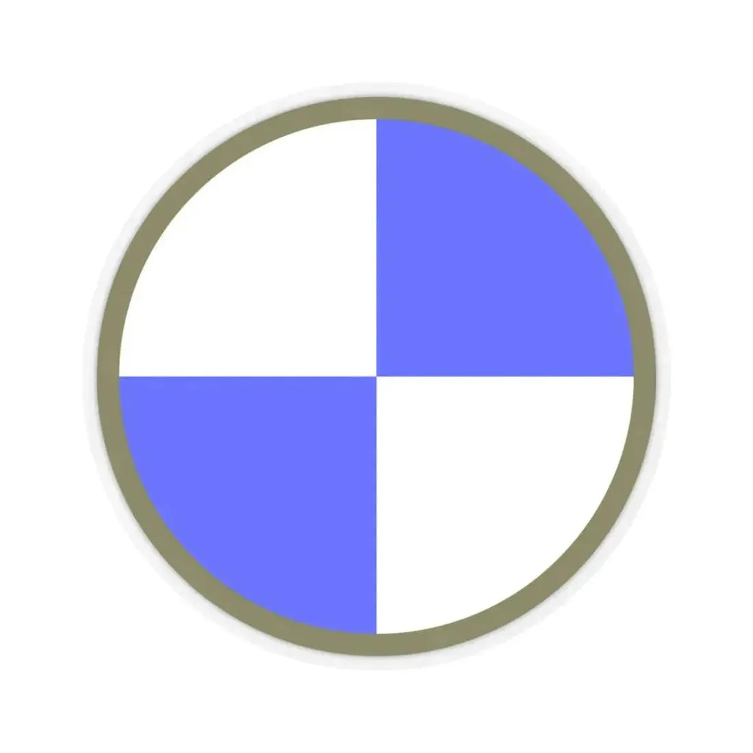 IV Corps (U.S. Army) STICKER Vinyl Kiss-Cut Decal 4 Inch Transparent - The Sticker Space