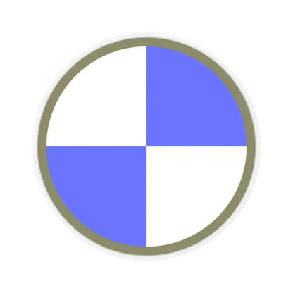 IV Corps (U.S. Army) STICKER Vinyl Kiss-Cut Decal 4 Inch Transparent - The Sticker Space