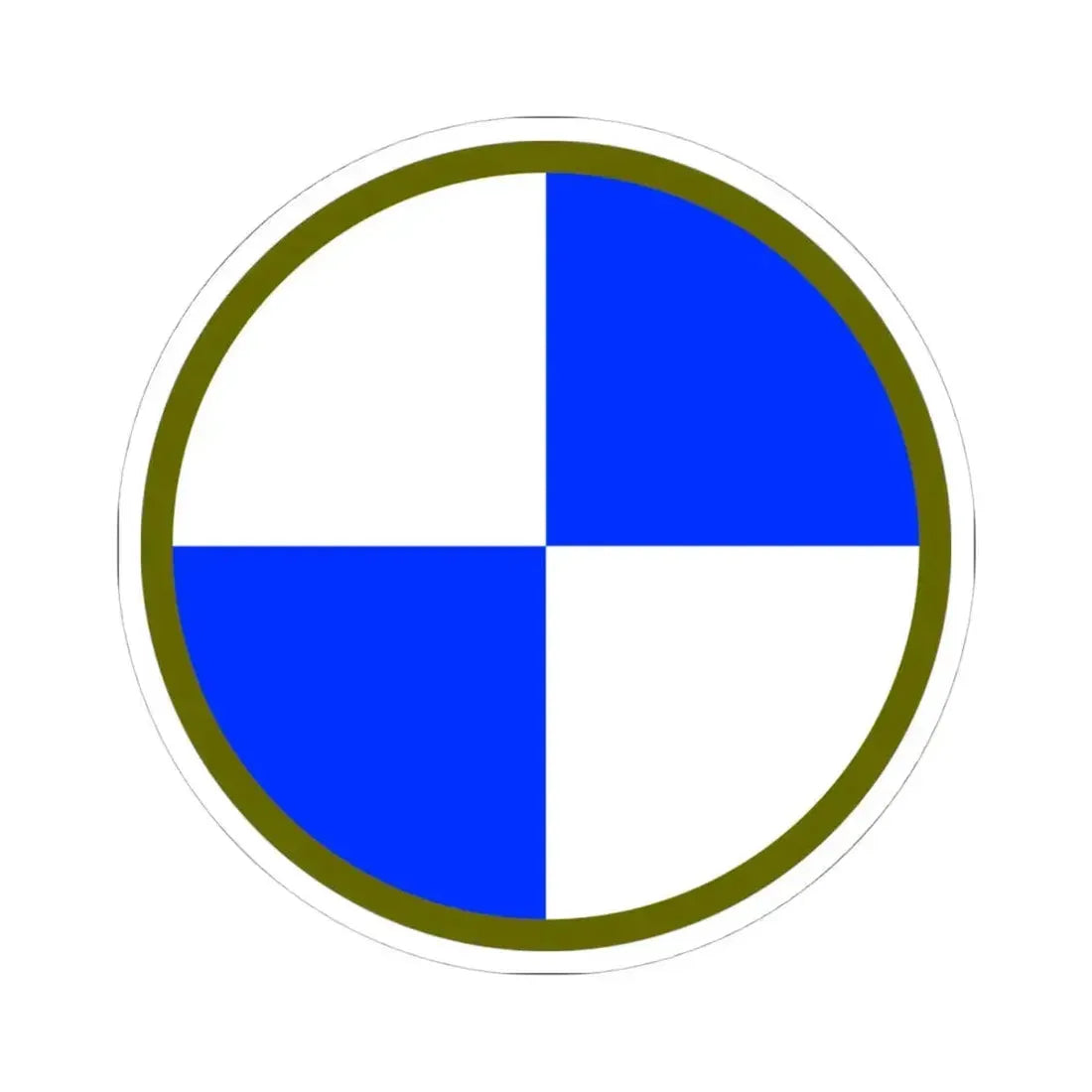 IV Corps (U.S. Army) STICKER Vinyl Kiss-Cut Decal 4 Inch White - The Sticker Space