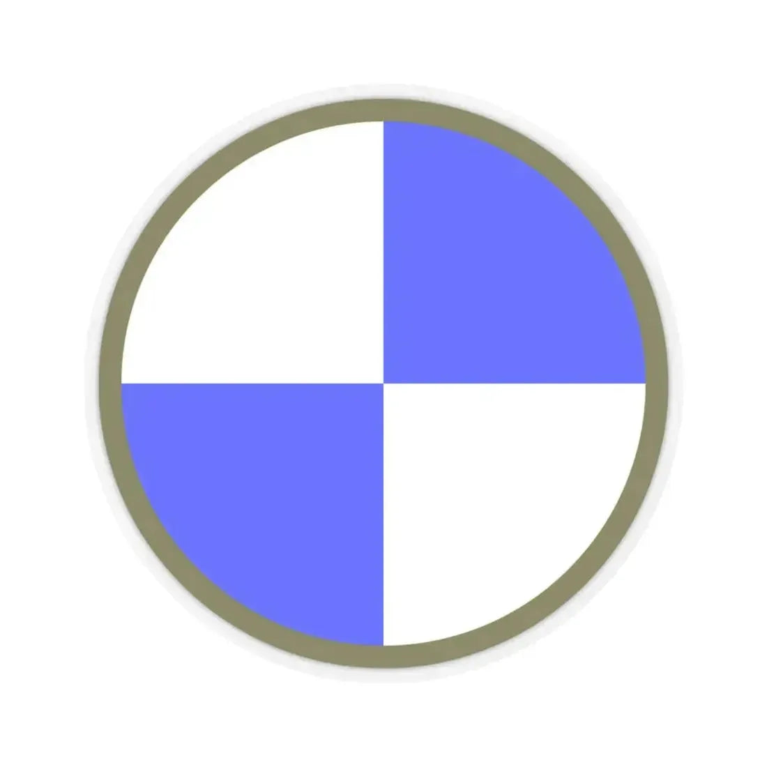 IV Corps (U.S. Army) STICKER Vinyl Kiss-Cut Decal 6 Inch Transparent - The Sticker Space