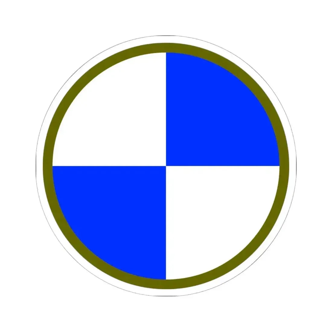 IV Corps (U.S. Army) STICKER Vinyl Kiss-Cut Decal 6 Inch White - The Sticker Space