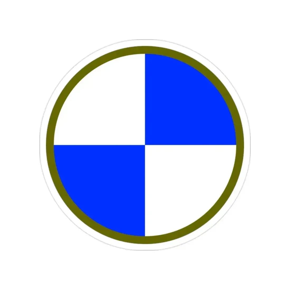 IV Corps (U.S. Army) Transparent STICKER Die-Cut Vinyl Decal 2 Inch - The Sticker Space