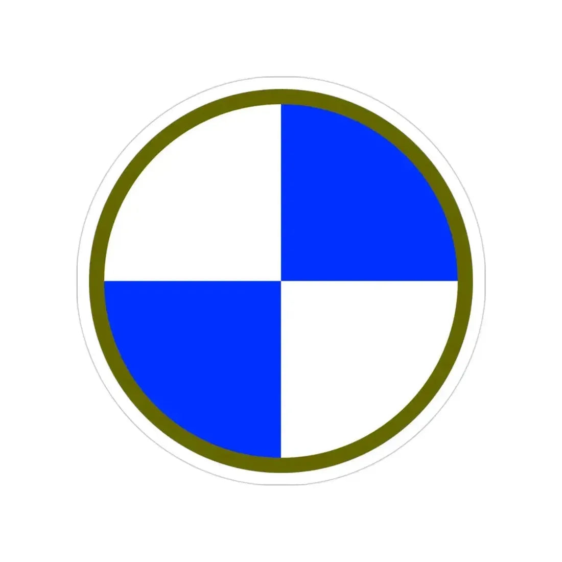IV Corps (U.S. Army) Transparent STICKER Die-Cut Vinyl Decal 3 Inch - The Sticker Space
