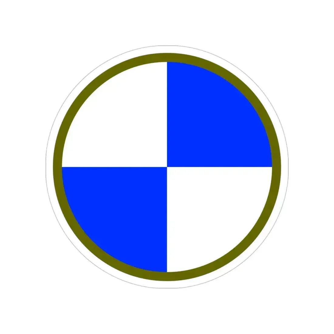 IV Corps (U.S. Army) Transparent STICKER Die-Cut Vinyl Decal 4 Inch - The Sticker Space