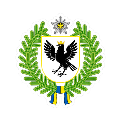 Ivano-Frankivsk Oblast-COA (Ukraine) (Coat of Arms) STICKER Vinyl Kiss-Cut Decal - The Sticker Space