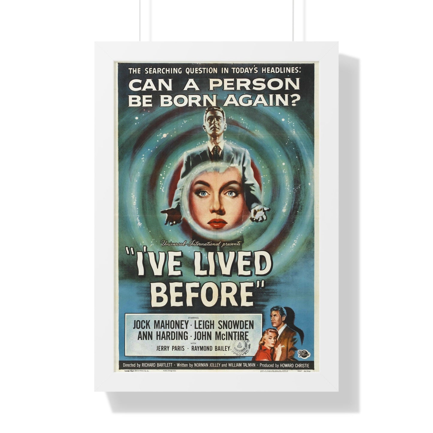 I'VE LIVED BEFORE 1956 - Framed Movie Poster-16″ x 24″-The Sticker Space