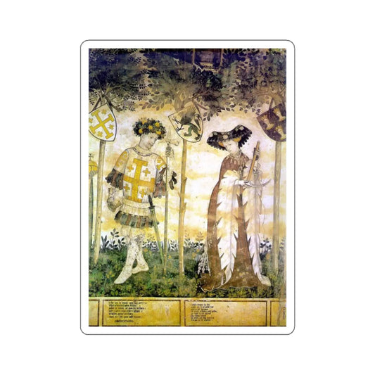 SKU:18985470935143009075 Sticker types:White Shape:Die-Cut Sizes:2" × 2"