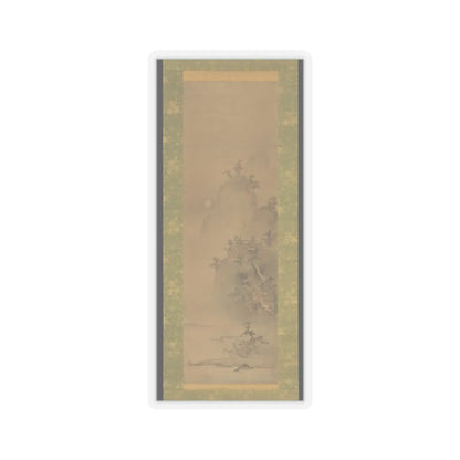 Iwasa Matabei (Iwasa Matabē) - Eight Views of Xiao and Xiang - ca. 1640s v2 - STICKER Vinyl Kiss-Cut Decal