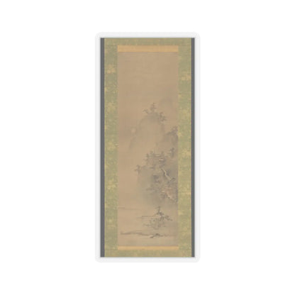 Iwasa Matabei (Iwasa Matabē) - Eight Views of Xiao and Xiang - ca. 1640s v2 - STICKER Vinyl Kiss-Cut Decal