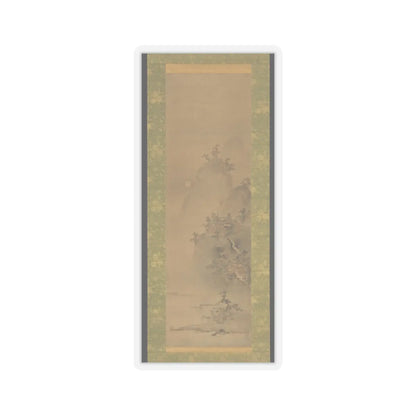 Iwasa Matabei (Iwasa Matabē) - Eight Views of Xiao and Xiang - ca. 1640s v2 - STICKER Vinyl Kiss-Cut Decal