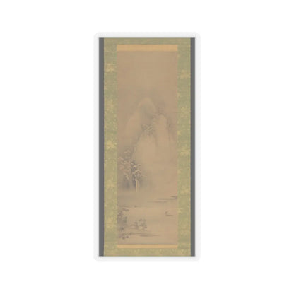 Iwasa Matabei (Iwasa Matabē) - Eight Views of Xiao and Xiang - ca. 1640s v4 - STICKER Vinyl Kiss-Cut Decal