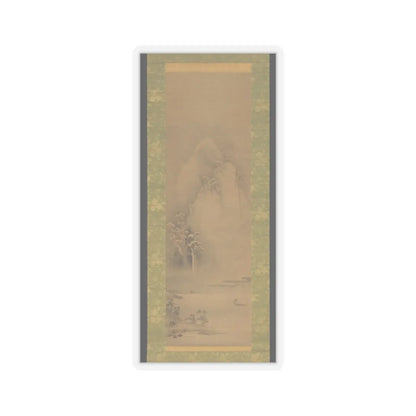 Iwasa Matabei (Iwasa Matabē) - Eight Views of Xiao and Xiang - ca. 1640s v4 - STICKER Vinyl Kiss-Cut Decal