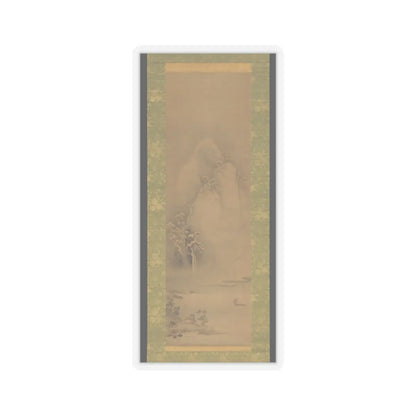 Iwasa Matabei (Iwasa Matabē) - Eight Views of Xiao and Xiang - ca. 1640s v4 - STICKER Vinyl Kiss-Cut Decal