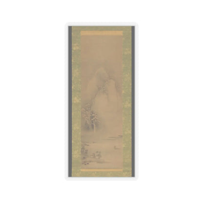 Iwasa Matabei (Iwasa Matabē) - Eight Views of Xiao and Xiang - ca. 1640s v4 - STICKER Vinyl Kiss-Cut Decal