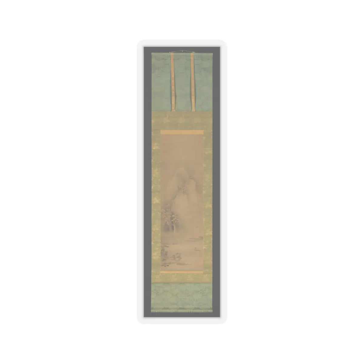 Iwasa Matabei (Iwasa Matabē) - Eight Views of Xiao and Xiang - ca. 1640s v5 - STICKER Vinyl Kiss-Cut Decal