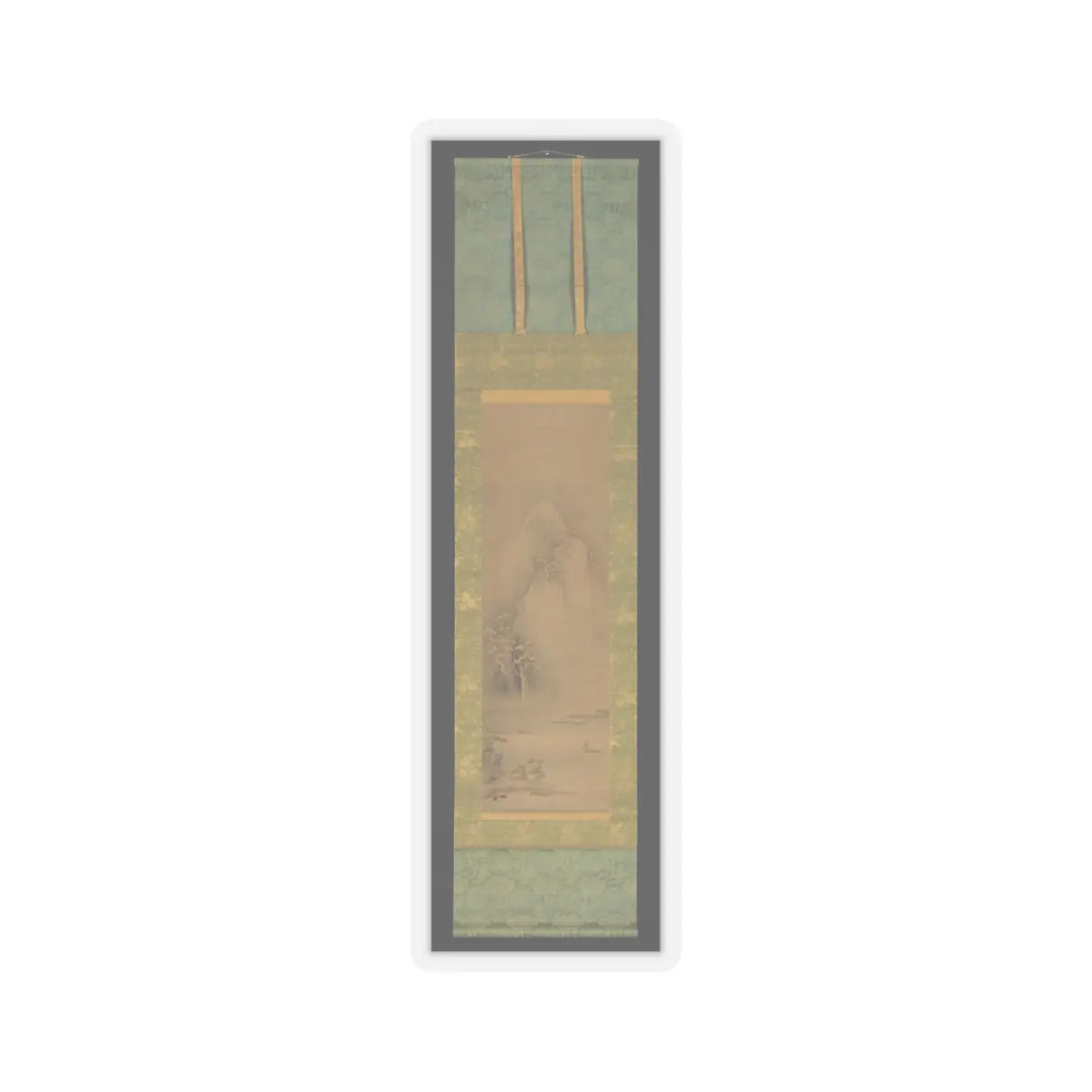 Iwasa Matabei (Iwasa Matabē) - Eight Views of Xiao and Xiang - ca. 1640s v5 - STICKER Vinyl Kiss-Cut Decal