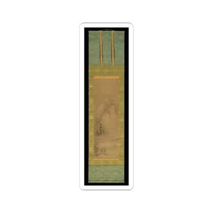 Iwasa Matabei (Iwasa Matabē) - Eight Views of Xiao and Xiang - ca. 1640s v5 - STICKER Vinyl Kiss-Cut Decal