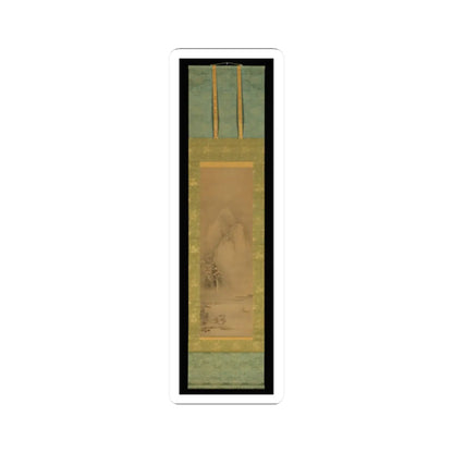 Iwasa Matabei (Iwasa Matabē) - Eight Views of Xiao and Xiang - ca. 1640s v5 - STICKER Vinyl Kiss-Cut Decal