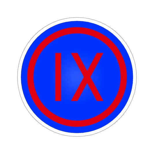 IX Corps (U.S. Army) STICKER Vinyl Die-Cut Decal 6 Inch - The Sticker Space