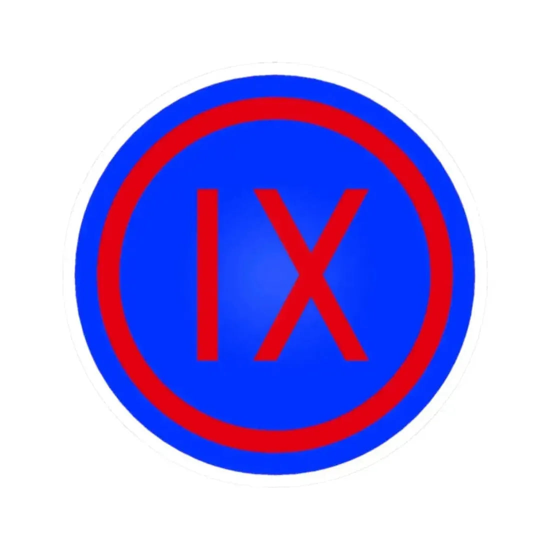 IX Corps (U.S. Army) STICKER Vinyl Kiss-Cut Decal - The Sticker Space