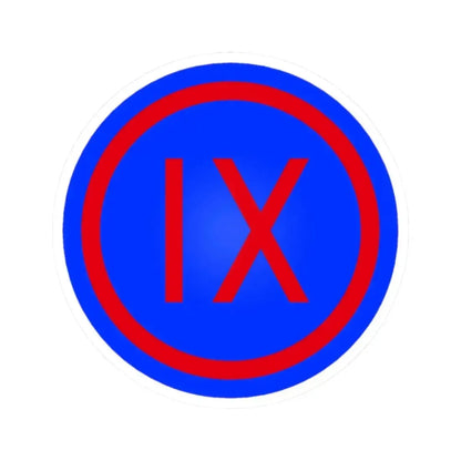 IX Corps (U.S. Army) STICKER Vinyl Kiss-Cut Decal - The Sticker Space
