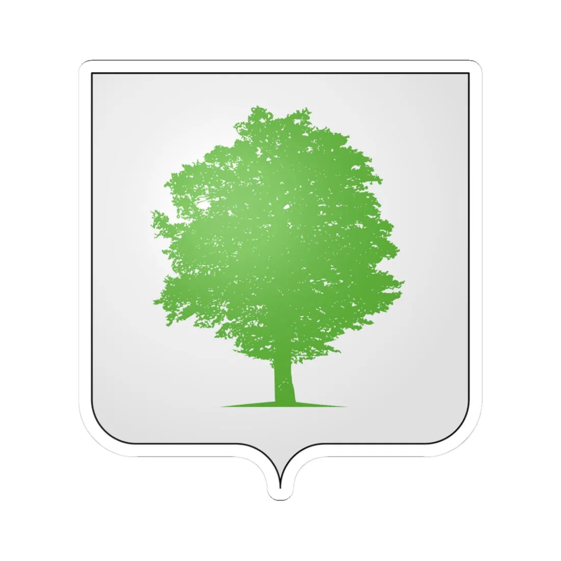 Ixelles blason - Elsene wapen (Belgium) (Coat of Arms) STICKER Vinyl Kiss-Cut Decal - The Sticker Space