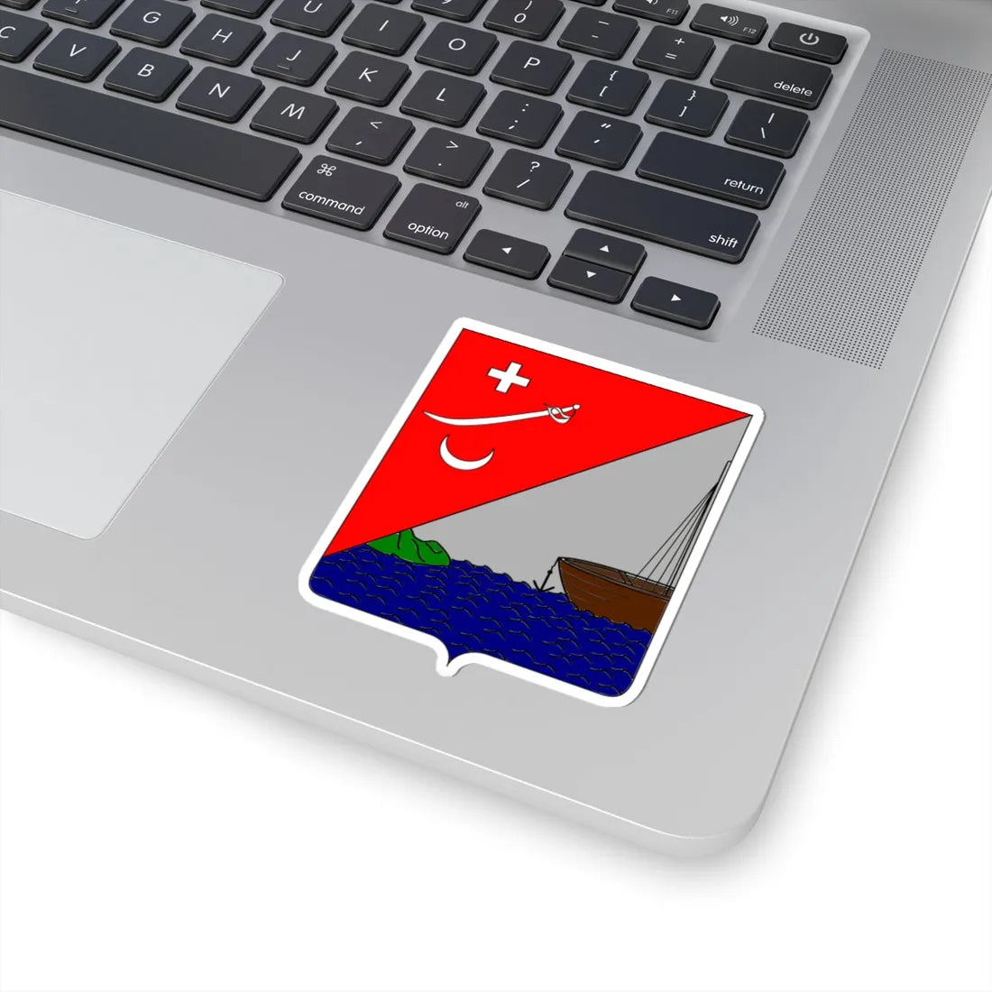 Izmail Coat of Arms (Russia) (Coat of Arms) STICKER Vinyl Kiss-Cut Decal - The Sticker Space