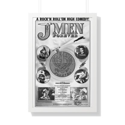 J MEN FOREVER 1979 - Framed Movie Poster-20" x 30"-The Sticker Space