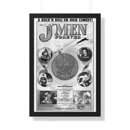 J MEN FOREVER 1979 - Framed Movie Poster - The Sticker Space