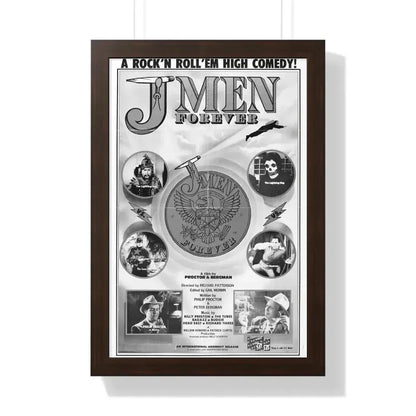 J MEN FOREVER 1979 - Framed Movie Poster - The Sticker Space