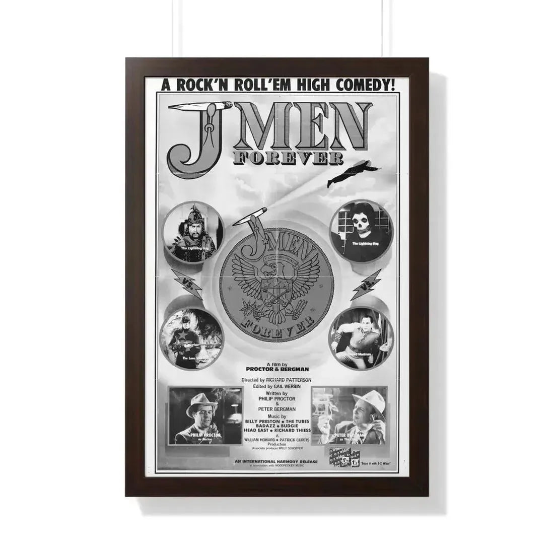 J MEN FOREVER 1979 - Framed Movie Poster - The Sticker Space