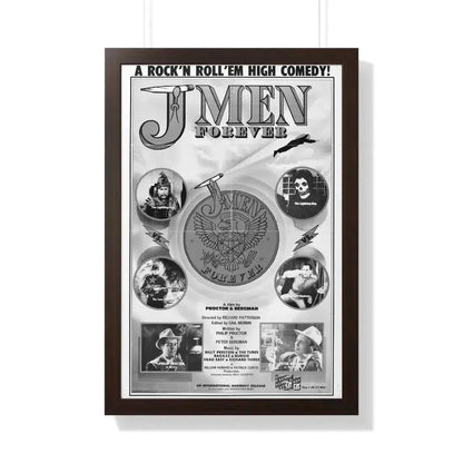 J MEN FOREVER 1979 - Framed Movie Poster - The Sticker Space