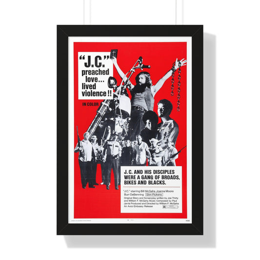 J.C. 1972 - Framed Movie Poster-16″ x 24″-The Sticker Space