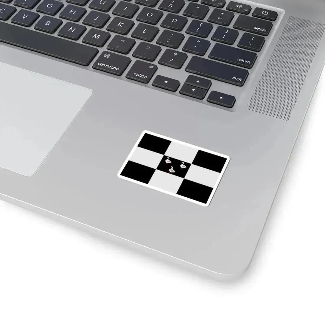 Jabbeke vlag (Belgium) STICKER Vinyl Kiss-Cut Decal - The Sticker Space