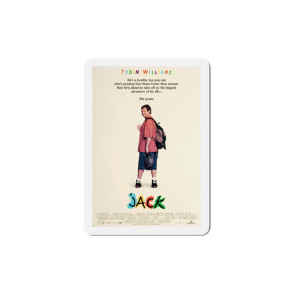 Jack 1996 Movie Poster Die-Cut Magnet-5" x 5"-The Sticker Space