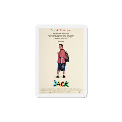 Jack 1996 Movie Poster Die-Cut Magnet-6 Inch-The Sticker Space