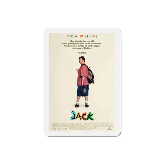 Jack 1996 Movie Poster Refrigerator Magnet 2 Inch - The Sticker Space