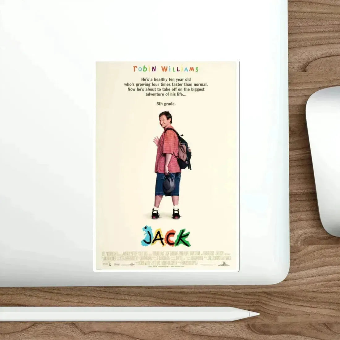 Jack 1996 Movie Poster STICKER Vinyl Die-Cut Decal - The Sticker Space