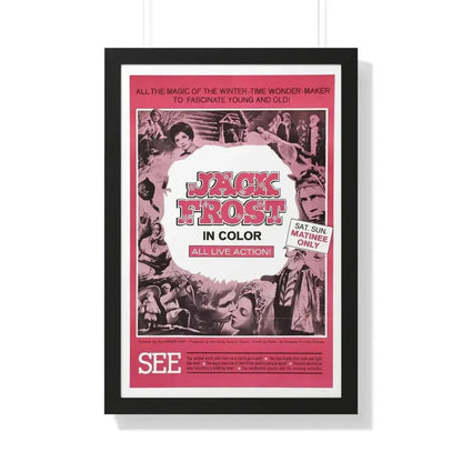 JACK FROST 1964 - Framed Movie Poster - The Sticker Space