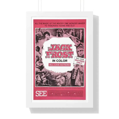 JACK FROST 1964 - Framed Movie Poster - The Sticker Space