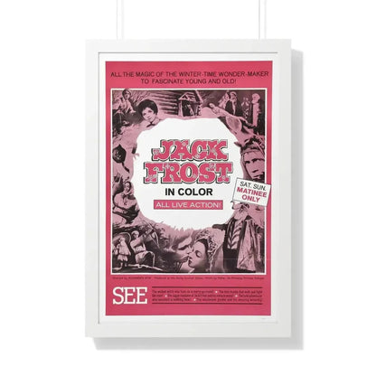 JACK FROST 1964 - Framed Movie Poster - The Sticker Space