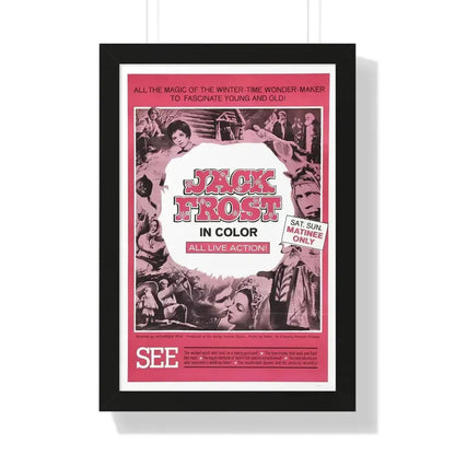 JACK FROST 1964 - Framed Movie Poster - The Sticker Space