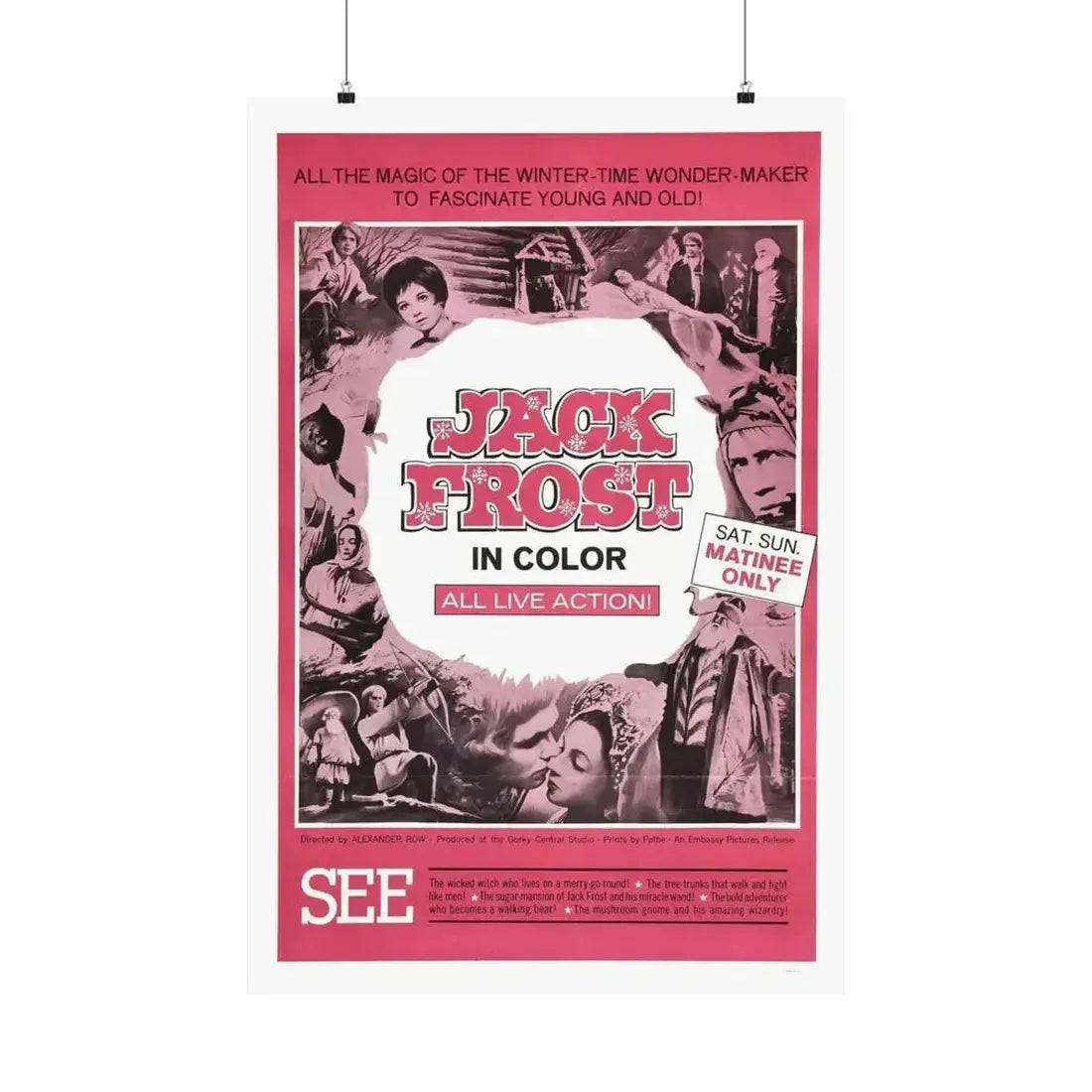 JACK FROST 1964 - Paper Movie Poster 24″ x 36″ Matte - The Sticker Space