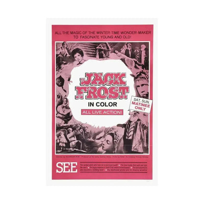 JACK FROST 1964 - Paper Movie Poster - The Sticker Space