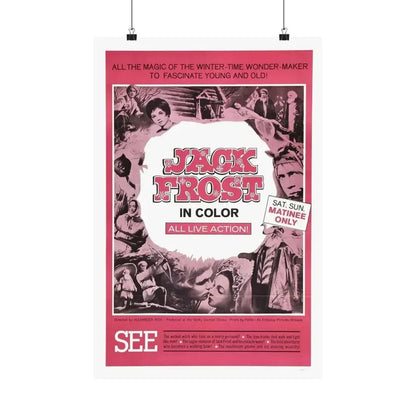 JACK FROST 1964 - Paper Movie Poster - The Sticker Space